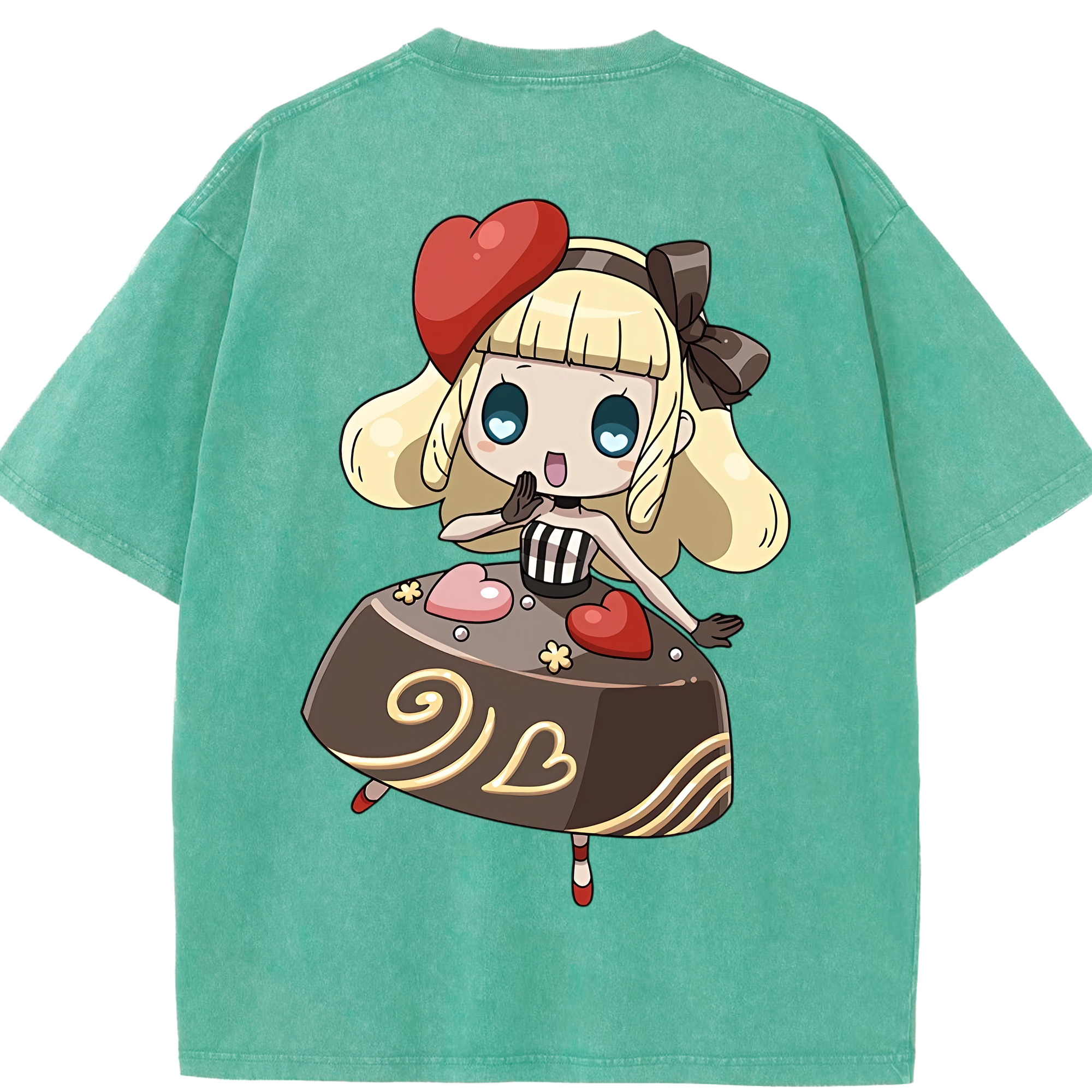 （画像用） 妖怪ウォッチ Yo-kai Watch 綿100% ヴィンテージ風 半袖Tシャツ（背面プリント）